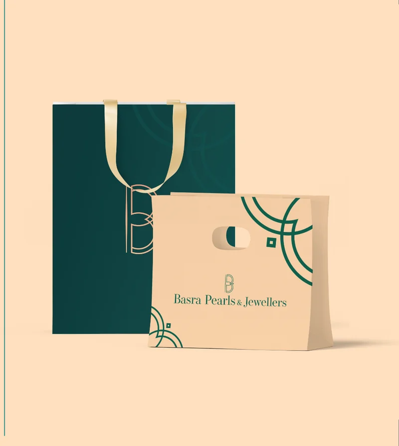 Basra Pearls and Jewellers, carry bag