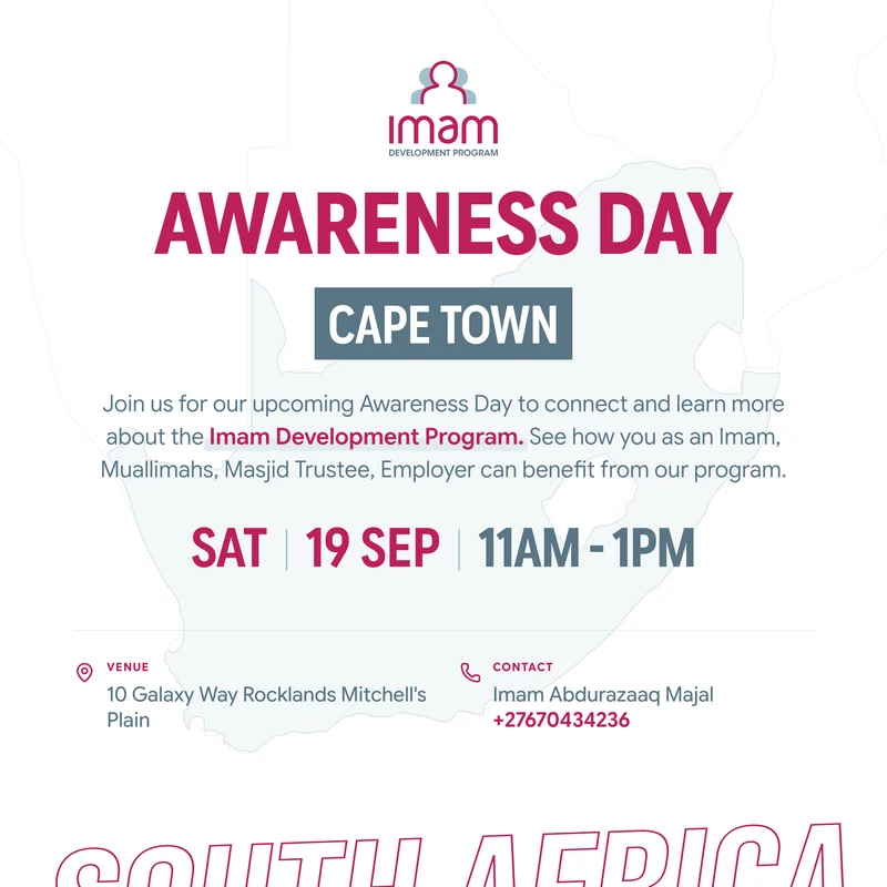 Awareness Day, cape Town
