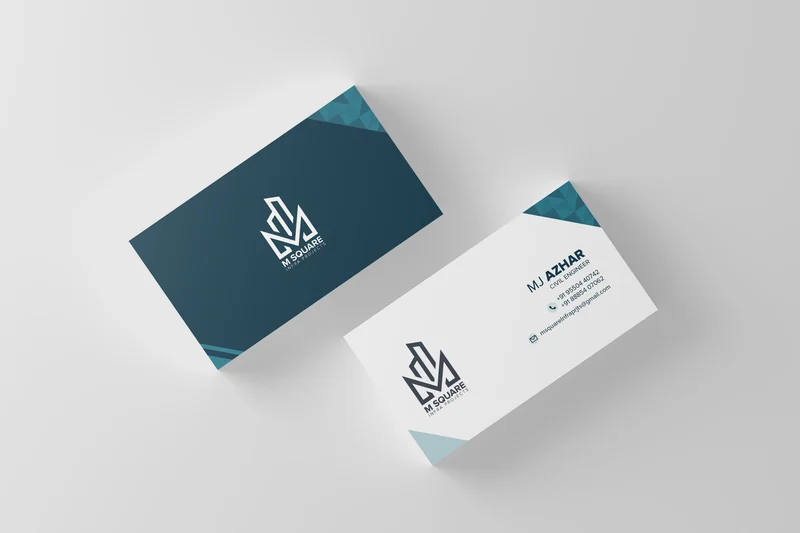 M Square Infra Projects, business cards